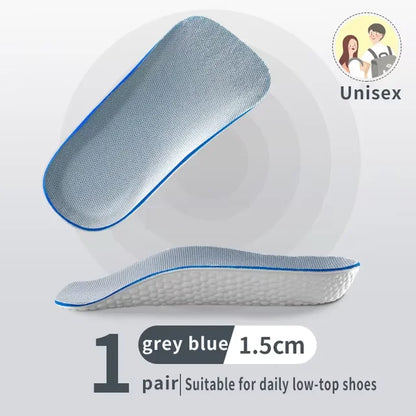 Invisible Height Increase Insoles Concealed Heel Lift Inserts