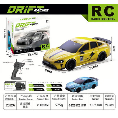 1 24 RC Drift Car - High Speed Remote Control Racing Vehicle