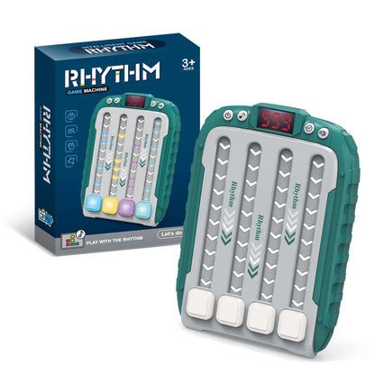 Quick Push Rhythm Game Console Light Up Reflex Toy