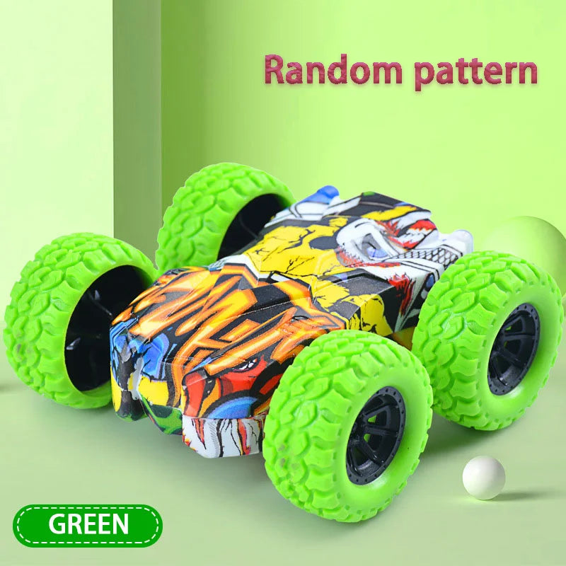 Double Sided Graffiti Inertial Car Anti Collision Stunt Truck