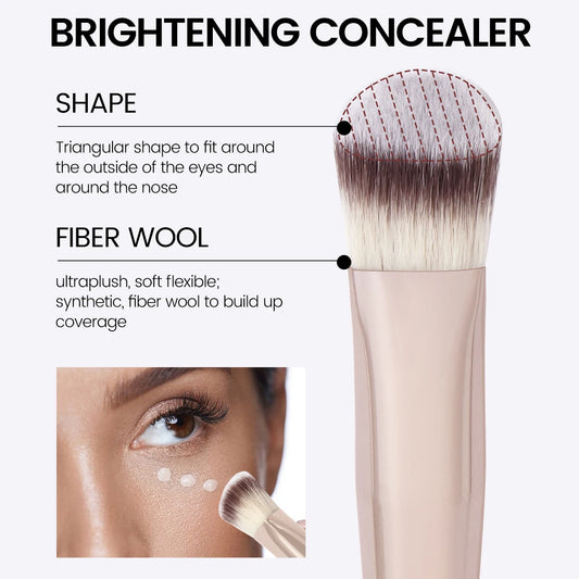 Under Eye Concealer Brush Triangle Foundation Blending Tool
