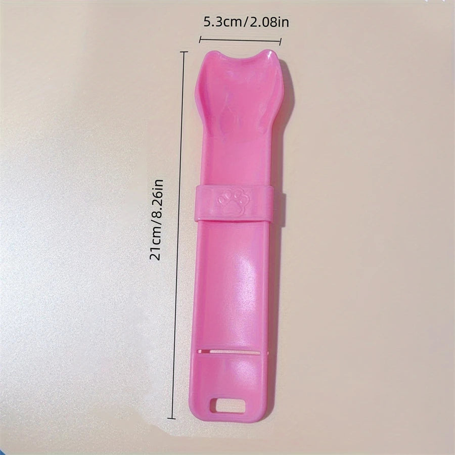 Cat Strip Squeeze Spoon Feeder Wet Treat Dispenser
