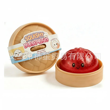 Glitter Dumpling Squishy Toy Sensory Stress Relief