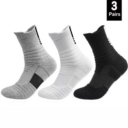 Anti Slip Football Sports Socks Breathable Athletic