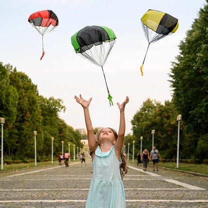 Tangle Free Parachute Toy Outdoor Flying Launch Game