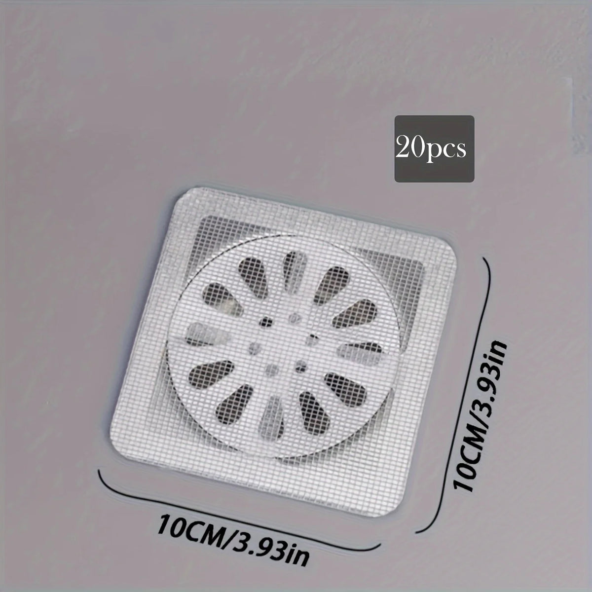 Floor Drain Sticker Bathroom Hair Filter Net Sewer Mesh