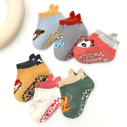 Kids Cotton Socks Cute Cartoon Animal Pattern Baby Socks