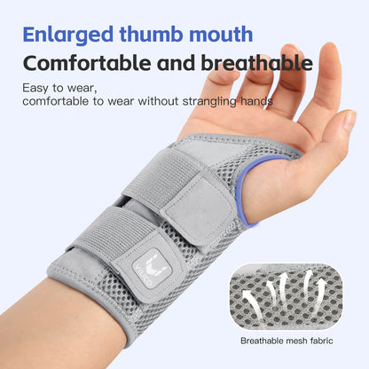 Wrist Brace for Carpal Tunnel Adjustable Hand Support Splint