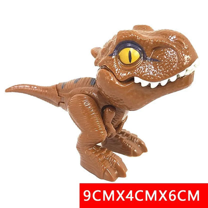 Jurassic Finger Dinosaur Triceratops Tyrannosaurus Model