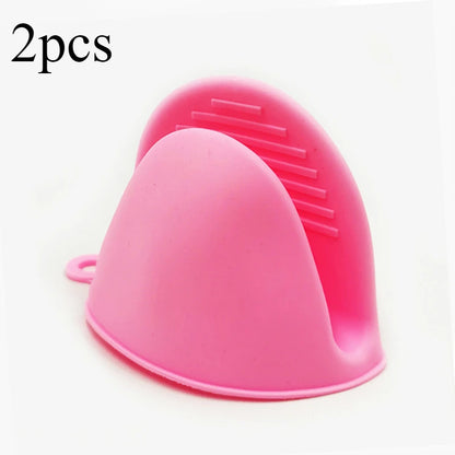 Silicone Oven Mitts Heat Insulation Anti Slip Gloves