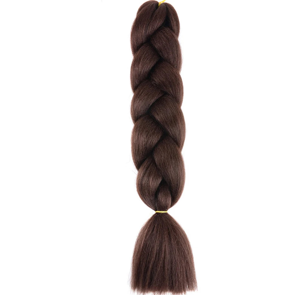 24 Inch Jumbo Braiding Hair Synthetic Afro Ombre Extensions