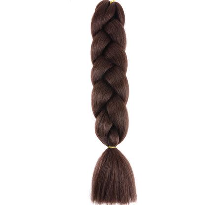 24 Inch Jumbo Braiding Hair Synthetic Afro Ombre Extensions
