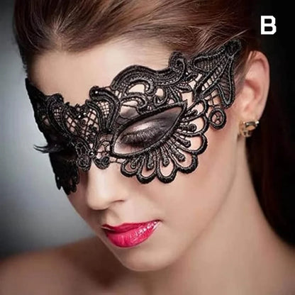 Lace Masquerade Eye Mask Women Hollow Party Costume