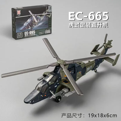 New Military Series Building Blocks Creative Multi-Purpose Fighter A-10 Support Attack Aircraft F14 Model Toys For Boy Xmas Gift