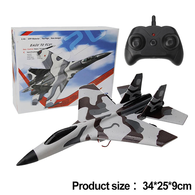 RC Foam Fighter Glider Plane 2.4G Remote Control