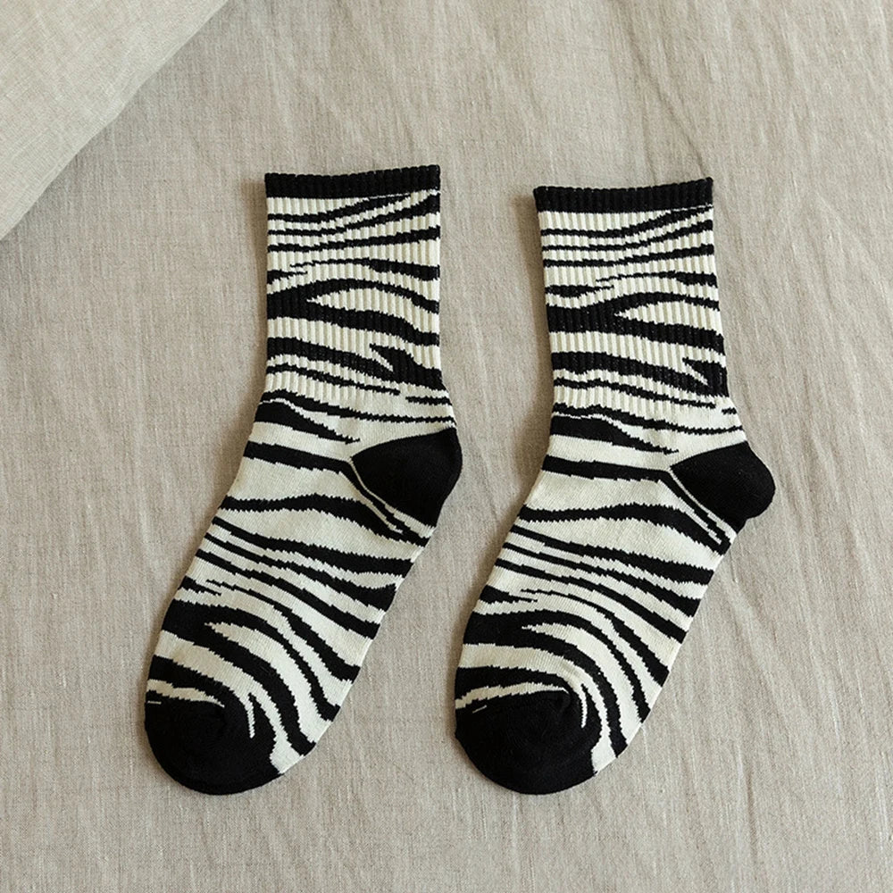 Funny Goose Breathable Women Casual Socks Cute Cartoon
