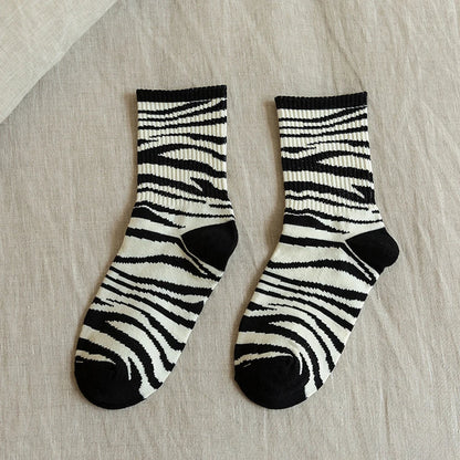 Funny Goose Breathable Women Casual Socks Cute Cartoon