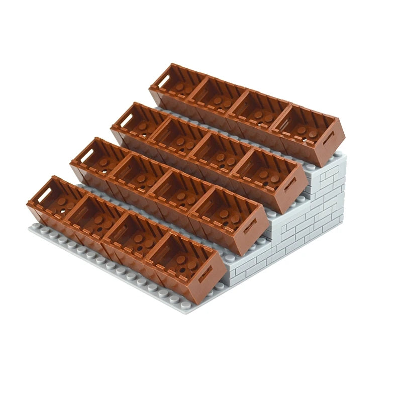 City Food Building Blocks Set Play Food MOC Bricks