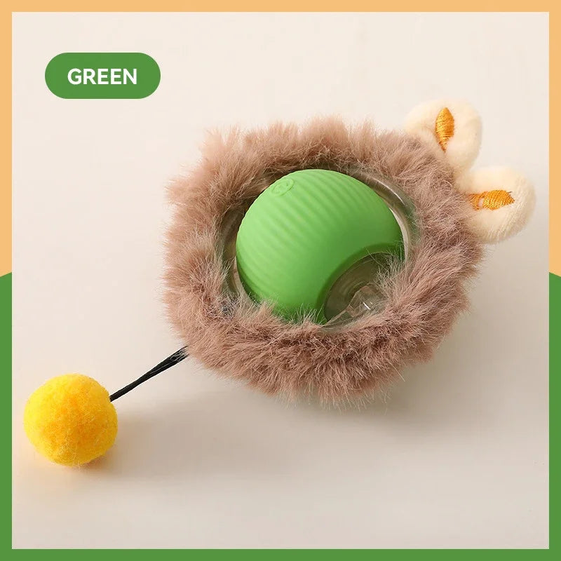 Rechargeable Automatic Rolling Ball Cat Toy Electric