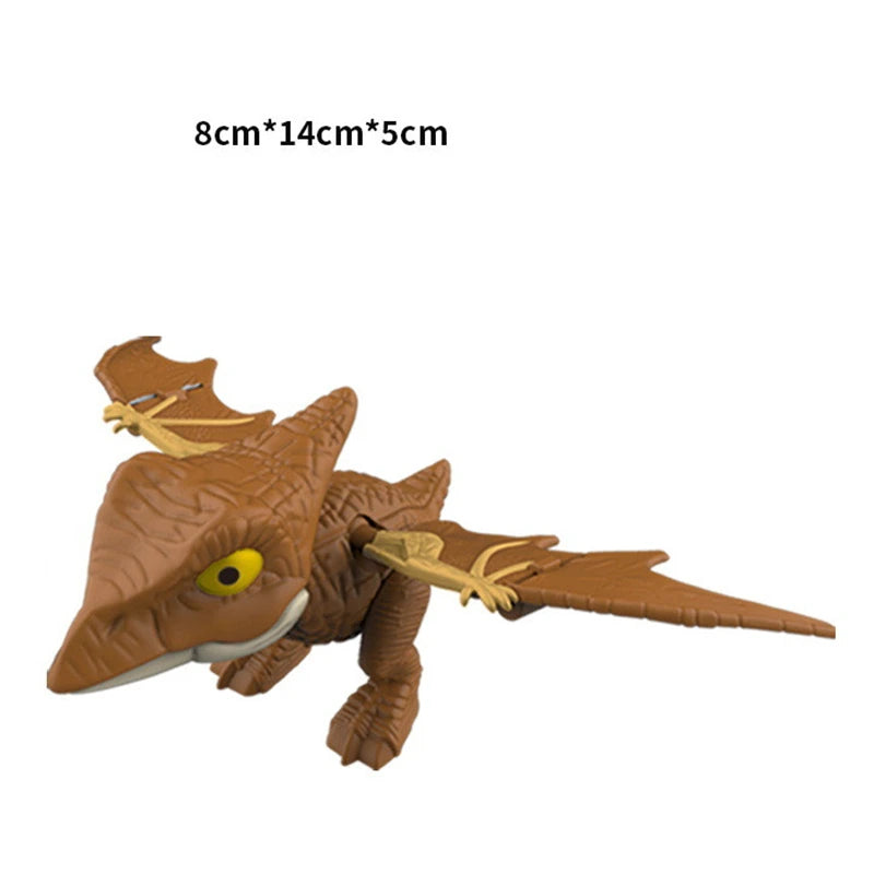 Jurassic Finger Dinosaur Triceratops Tyrannosaurus Model