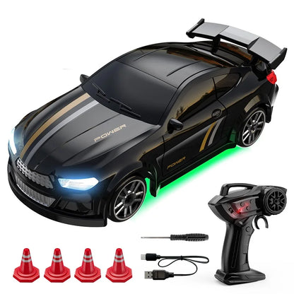 1/64 RC Drift Car: 4WD Desktop Mini Remote Control Racing Toy