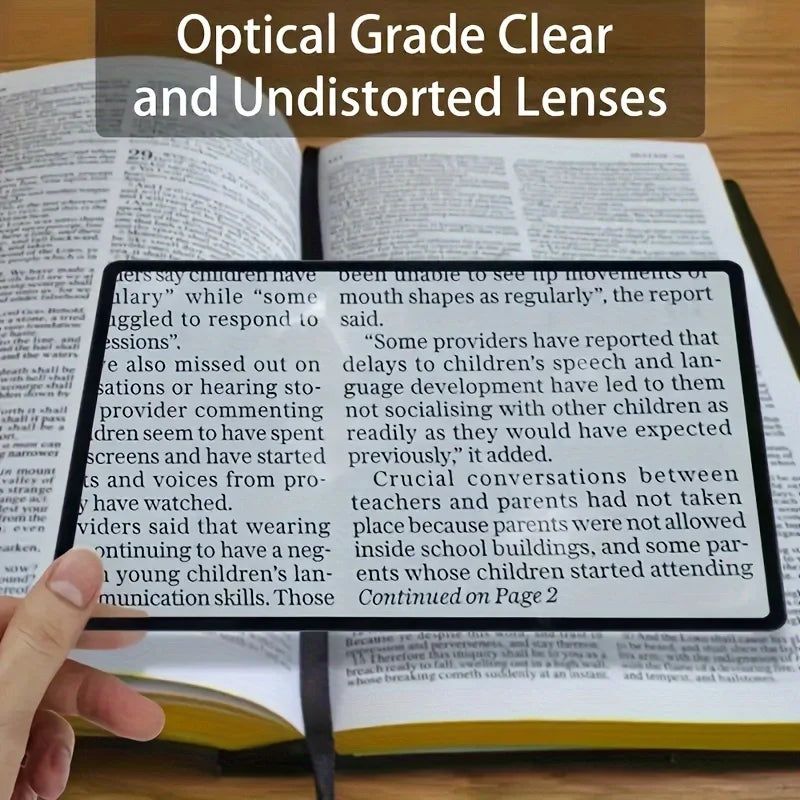 Ultra Thin High Magnification Magnifying Glass Pocket Sheet Lens