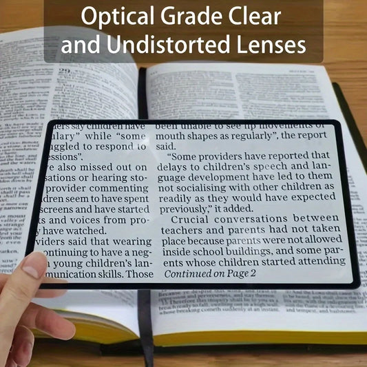 Ultra Thin High Magnification Magnifying Glass Pocket Sheet Lens
