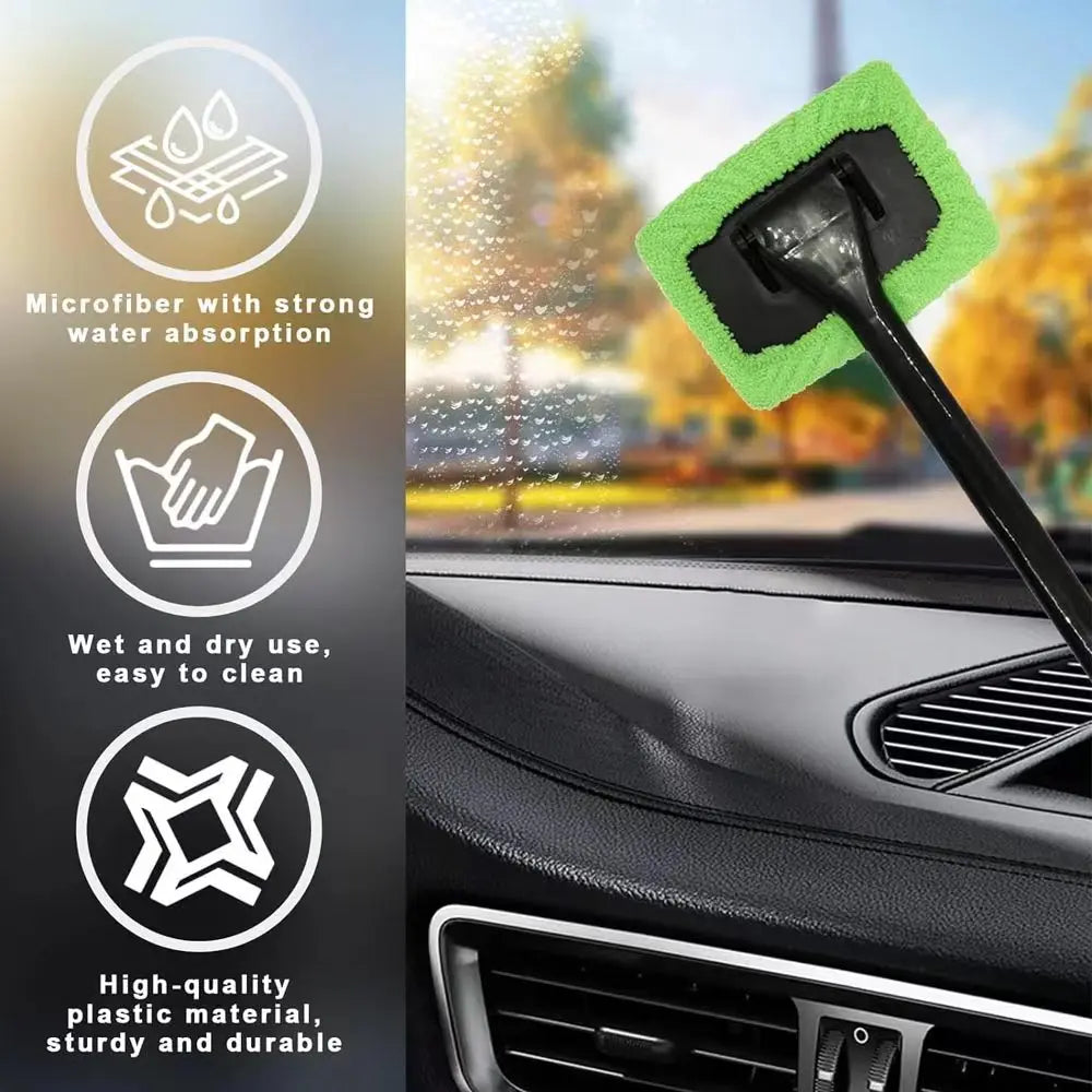 Car Window Cleaner Brush Kit Windshield Glass Wiper