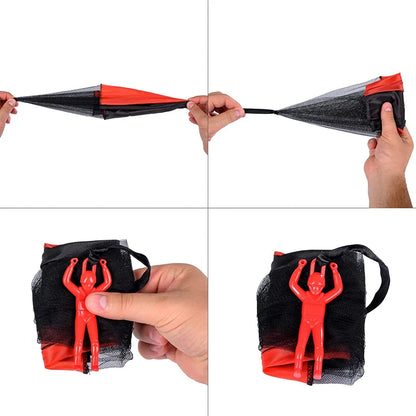 Tangle Free Parachute Toy Outdoor Flying Launch Game