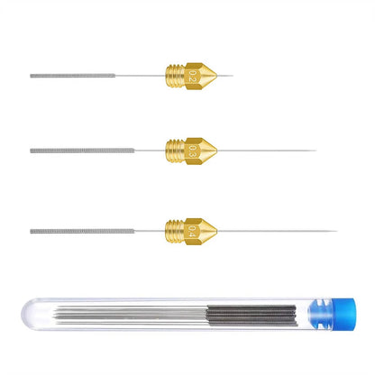 3D Printer Nozzle Cleaning Kit Stainless Steel Needles Tool