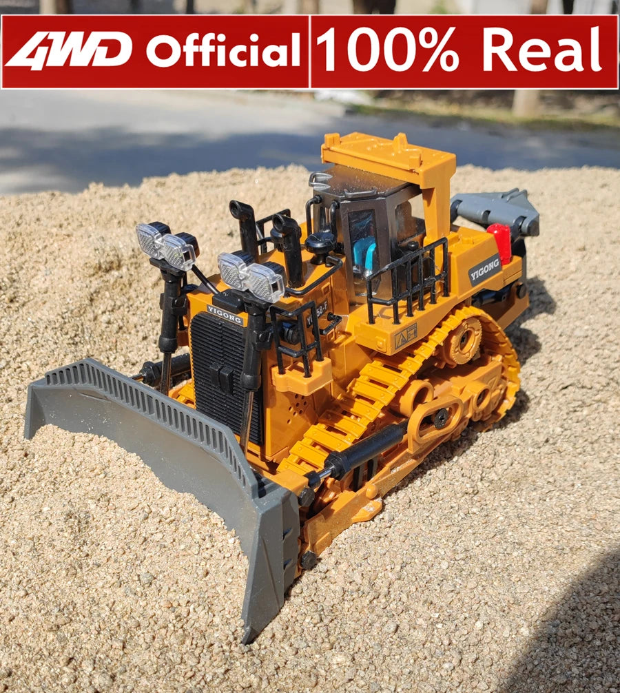 RC Excavator Dump Truck Toy 4WD Remote Control Model