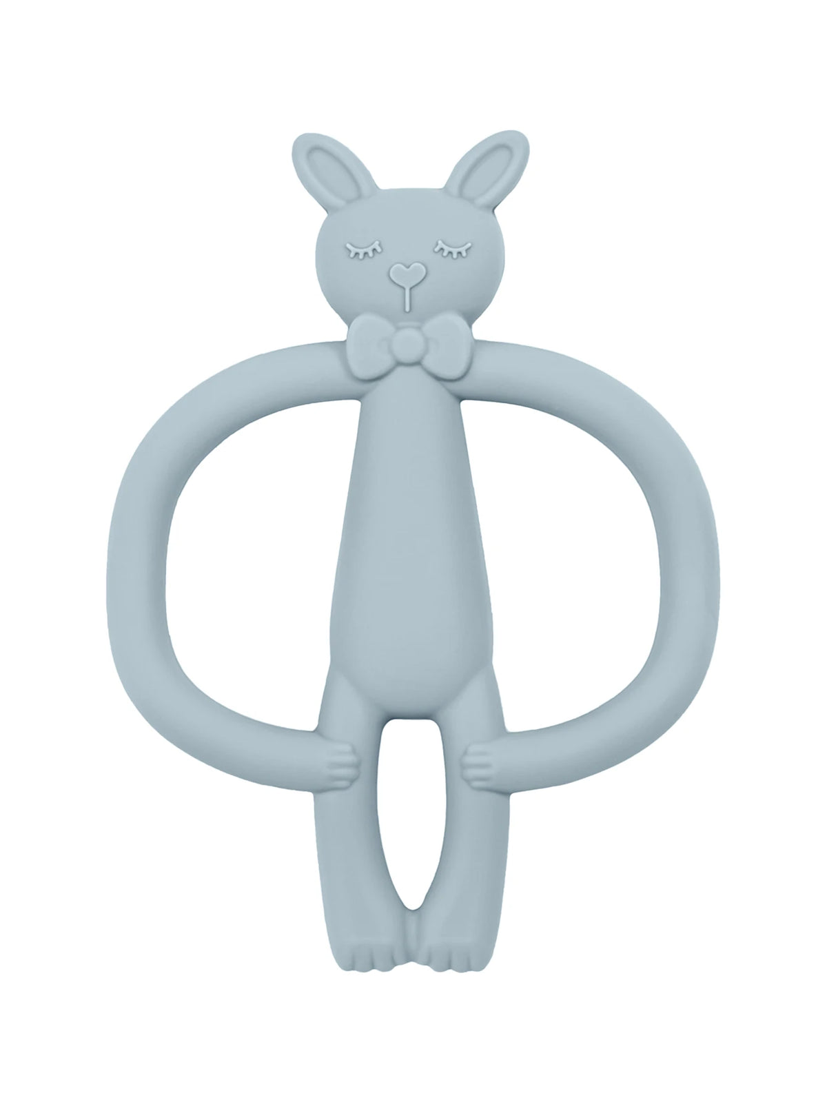Silicone Rabbit Baby Teether Toy Infant Nursing Chew