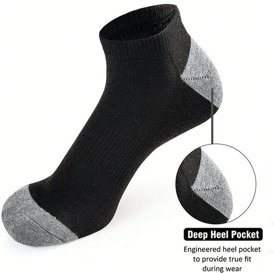 Sweat Absorbing Odor Proof Socks Low Cut Outdoor