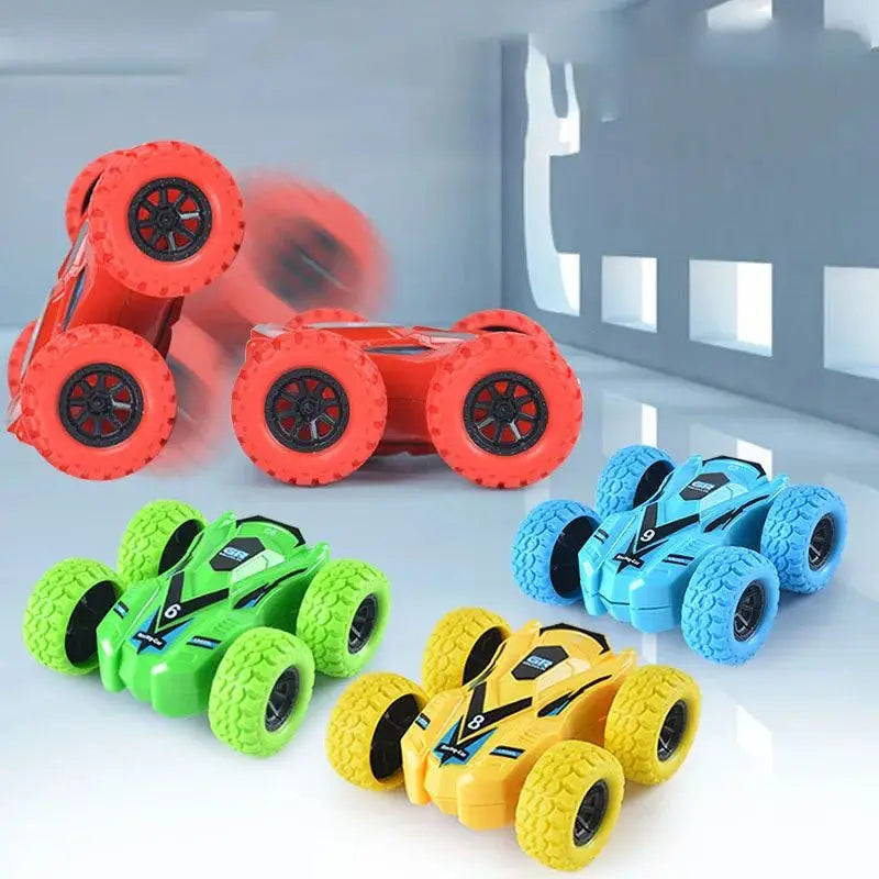 Double Sided Graffiti Inertial Car Anti Collision Stunt Truck