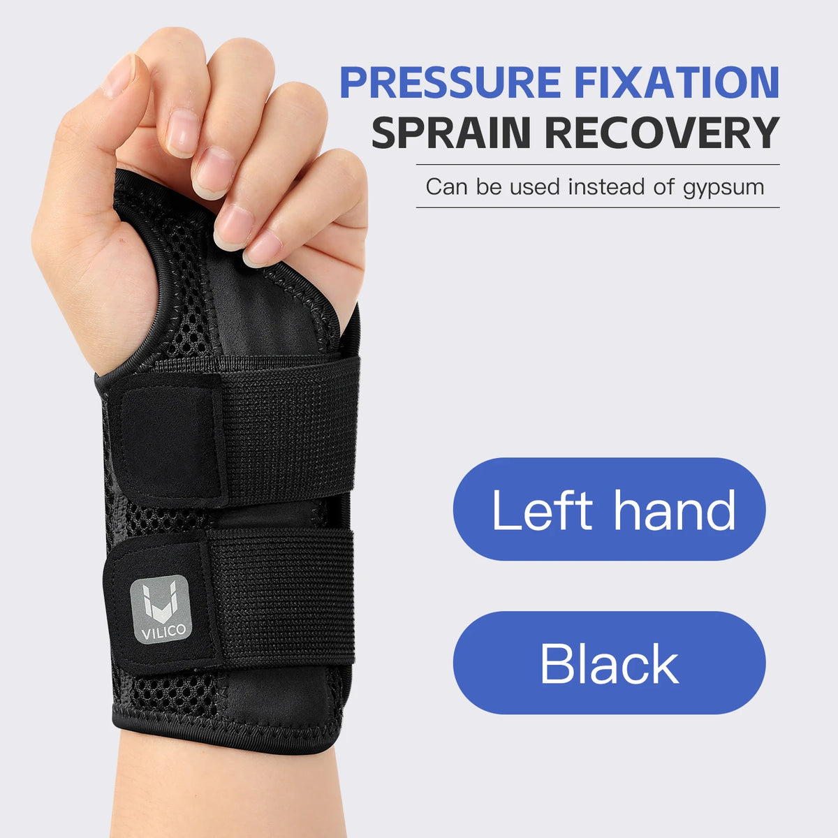 Wrist Brace for Carpal Tunnel Adjustable Hand Support Splint