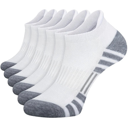 Men Non Slip Athletic Crew Socks Ground Gripping Sports