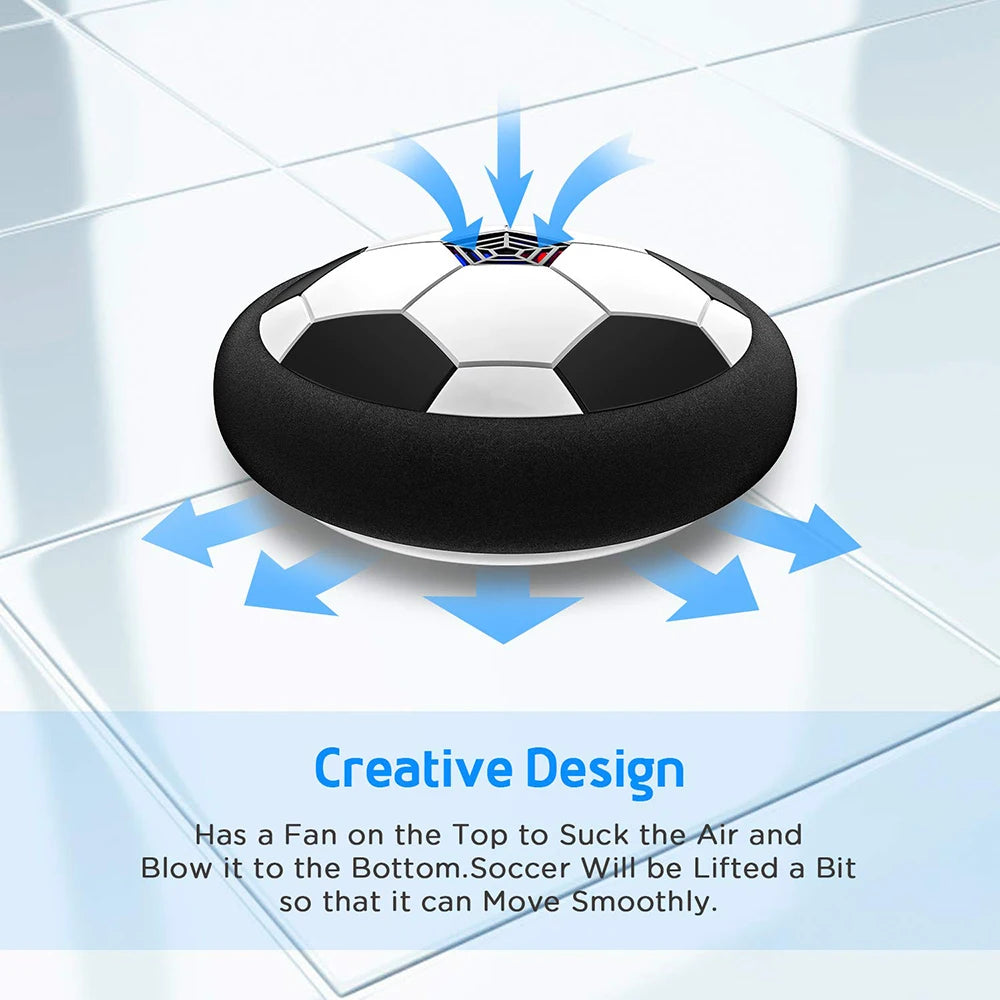 LED Hover Soccer Ball Air Power Indoor Football Toy