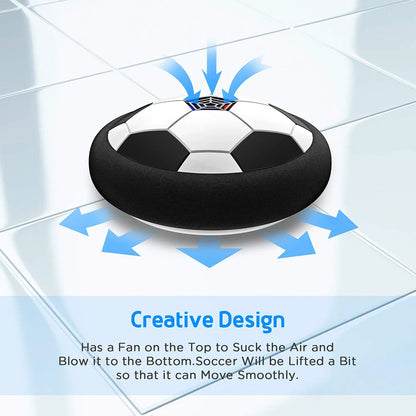 LED Hover Soccer Ball Air Power Indoor Football Toy