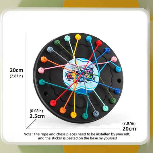 Rope Untangling Logic Puzzle Knot Decoding Strategy Game