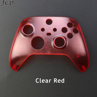 JCD For Xbox Series S Front Shell Replacement Upper Top Housing Shell Faceplate Cover For Xbox Series X Controller