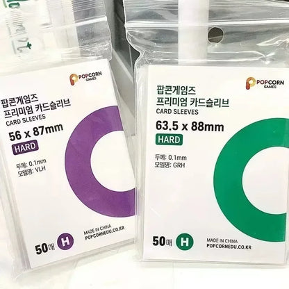 Transparent Idol Card Protective Sleeves Waterproof Holders