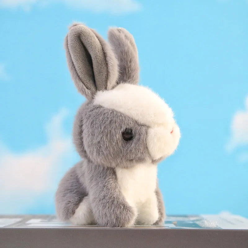 Plush Bunny Rabbit Toy Stuffed Animal Bag Pendant
