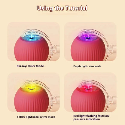 Rechargeable Automatic Rolling Ball Cat Toy Electric