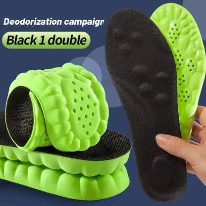 4D Sport Orthopedic Insoles Bamboo Fiber Arch Support