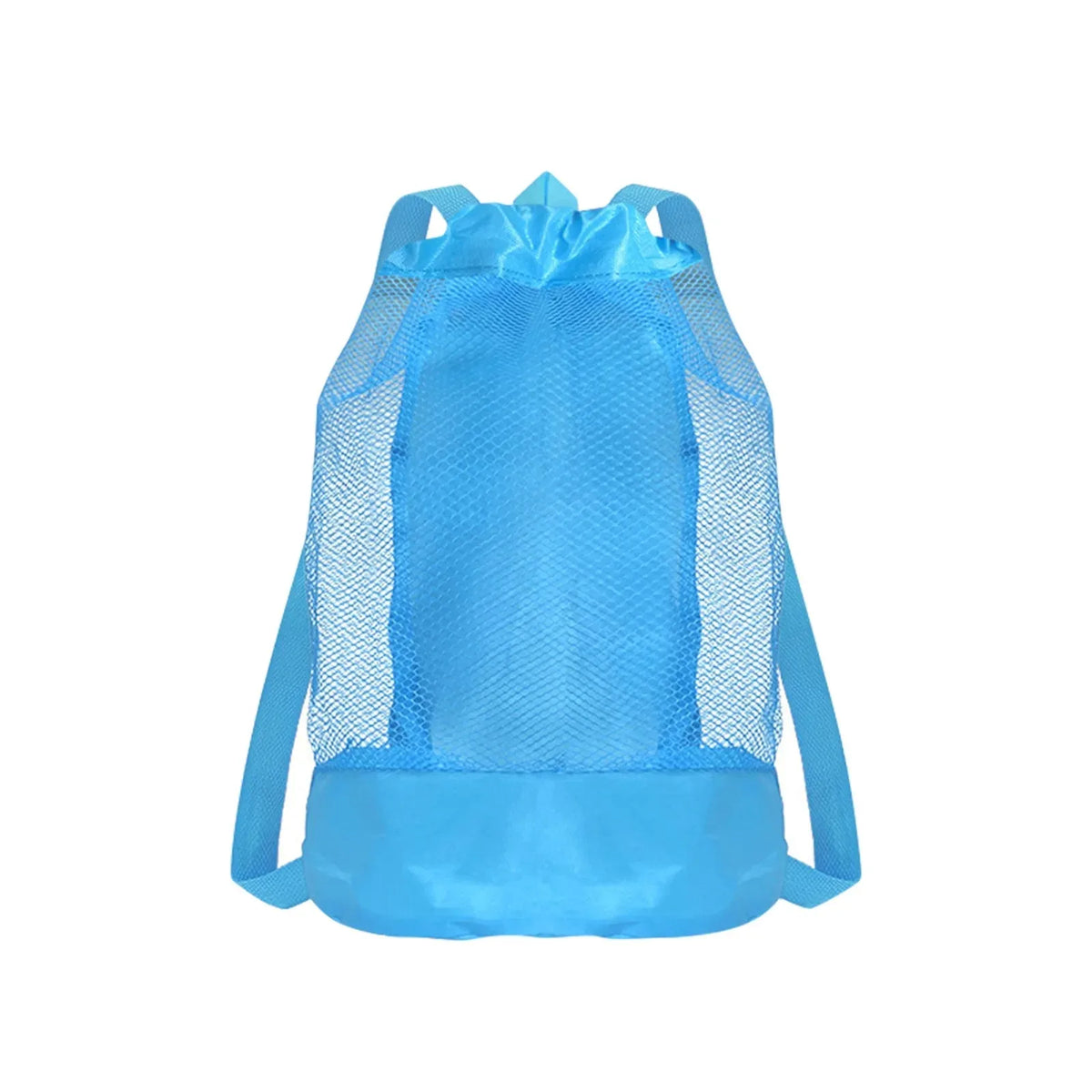 Extra-Large Sand-Resistant Drawstring Beach Backpack - Kids Pool Toys Storage Bag for Shell Collecting, Travel & Fitness