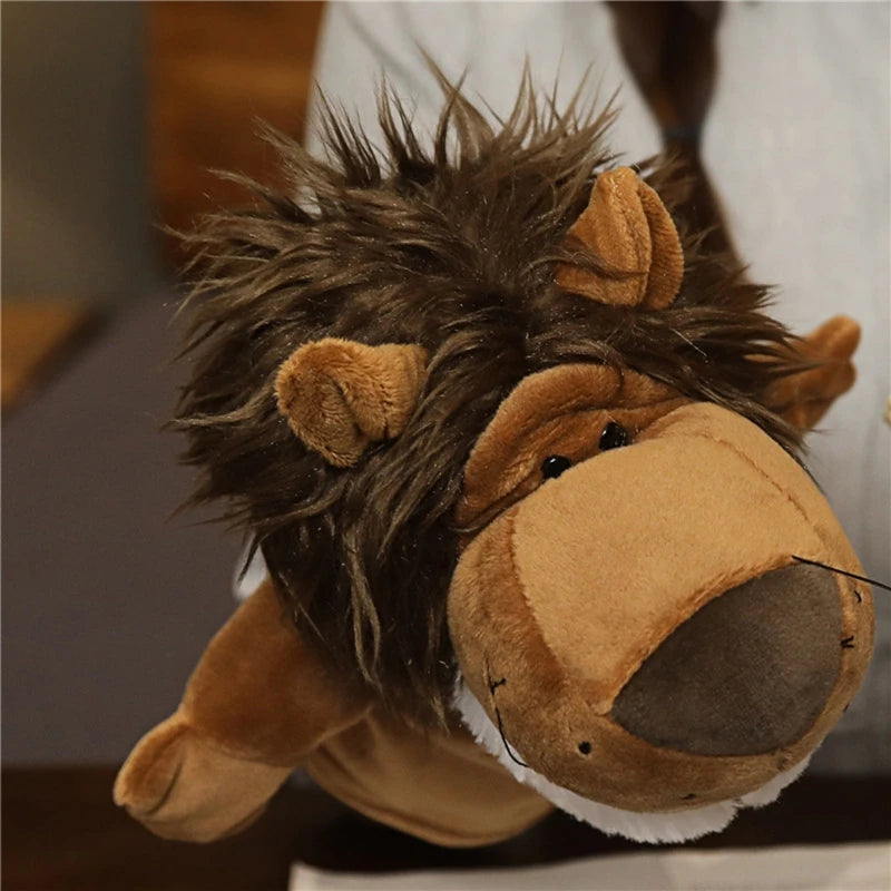 Cartoon Plush Hand Finger Puppets Family Storytelling Toy