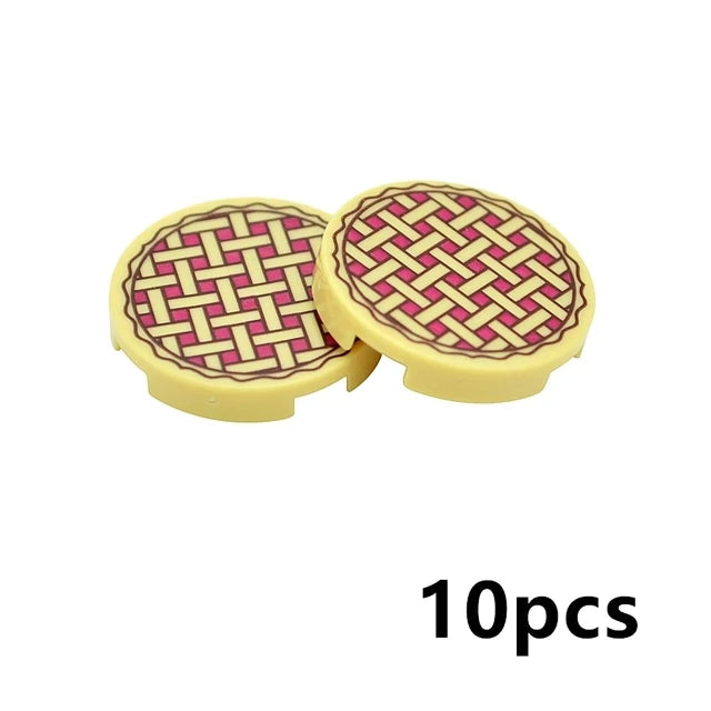 City Food Building Blocks Set Play Food MOC Bricks