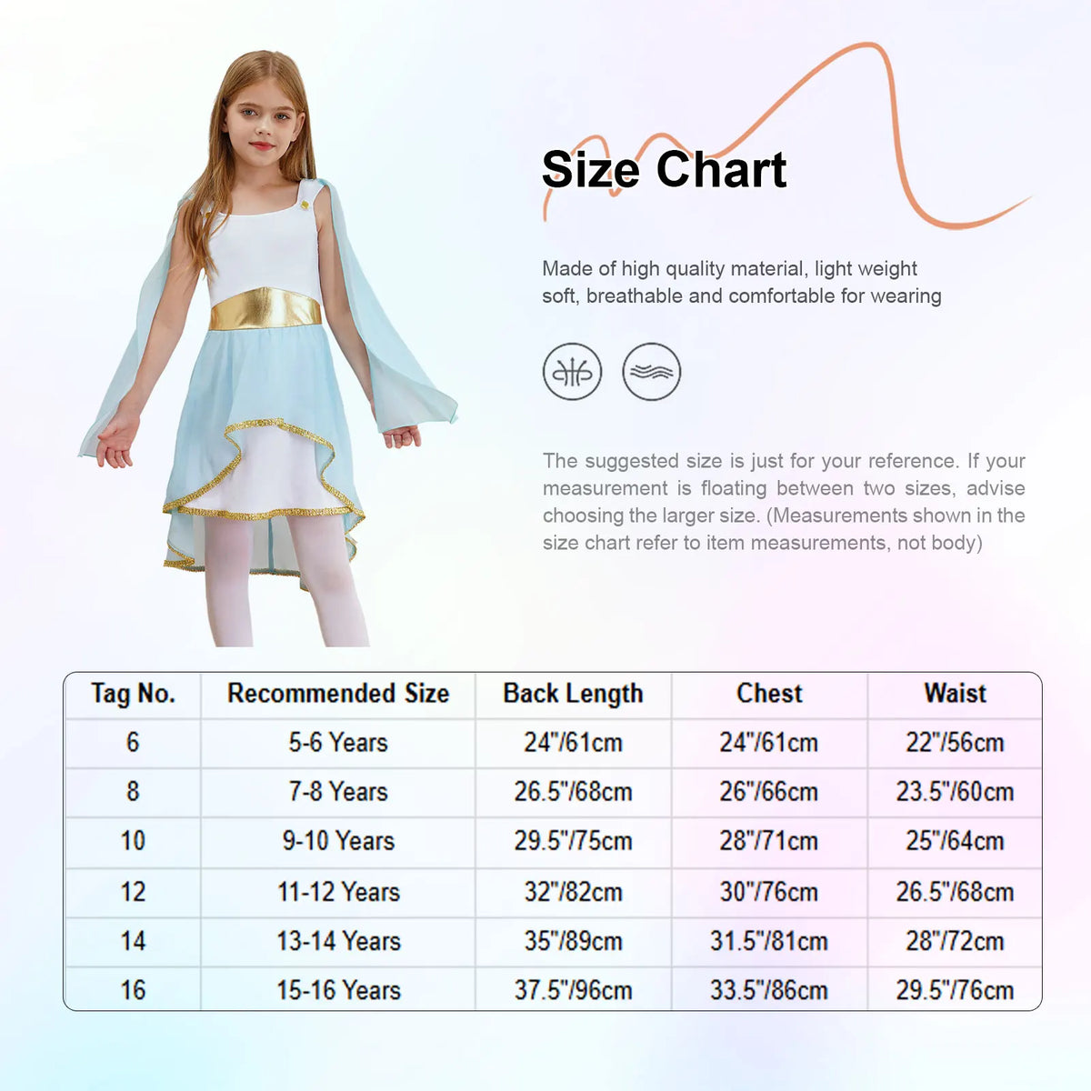Girls Halloween Carnival Ancient Greek Roman Athena Goddesses Princess Queen Costume Greece Beauty Toga Worship Choir Dress Robe
