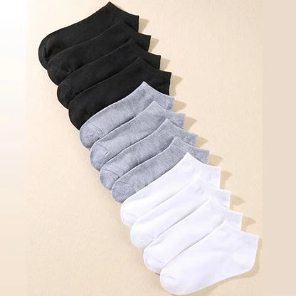 Deodorant Men's Low Cut Ankle Socks Sweat Wicking