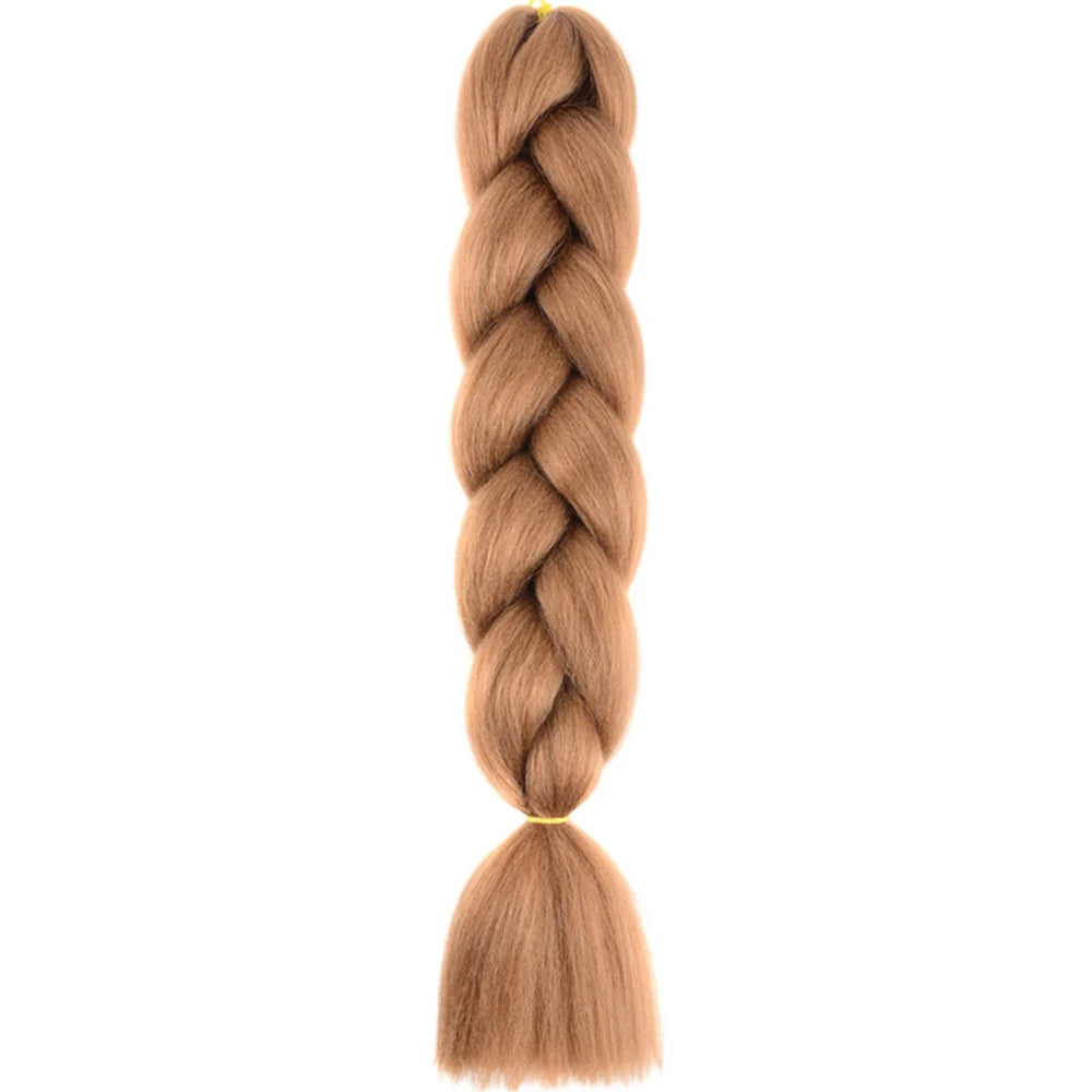 24 Inch Jumbo Braiding Hair Synthetic Afro Ombre Extensions